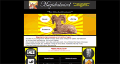 Desktop Screenshot of magickalmind.com